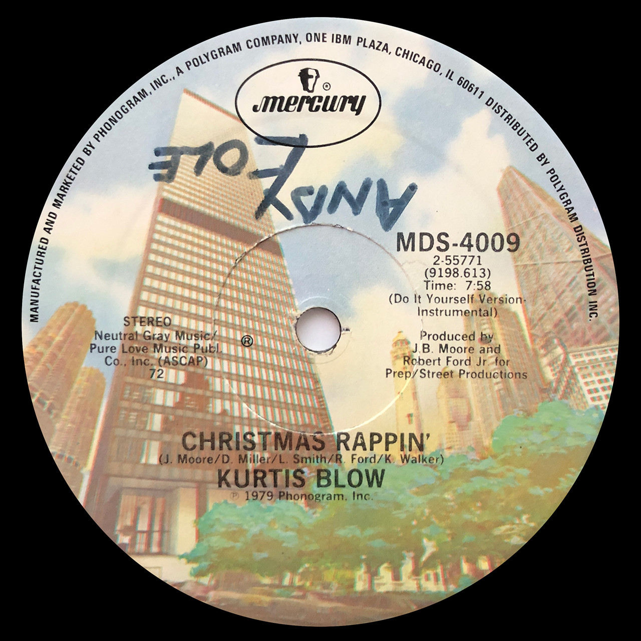 Kurtis Blow - Christmas Rappin' (Vocal Version) - YouTube